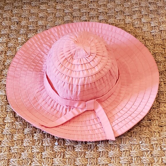 Scala Packable and Washable Ribbon Sun Hat - Picture 9 of 10